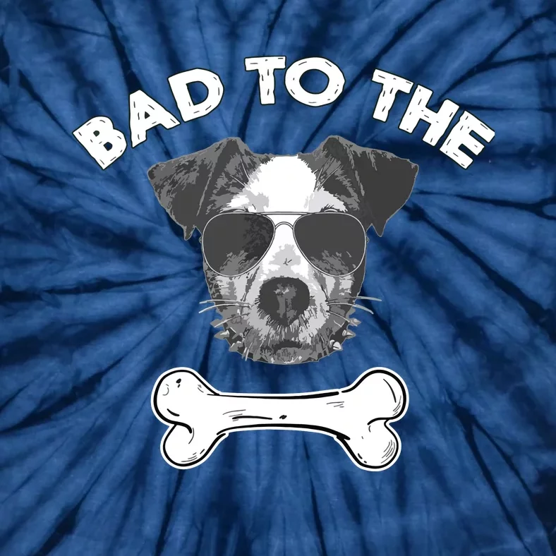 Bad To The Bone Funny Jack Russell Terrier Tie-Dye T-Shirt