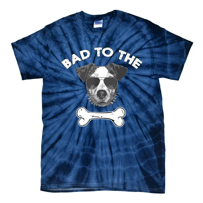 Bad To The Bone Funny Jack Russell Terrier Tie-Dye T-Shirt