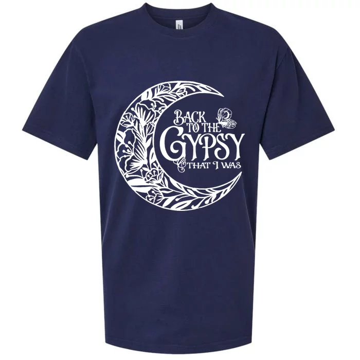 Back To The Gypsy That I Was Sueded Cloud Jersey T-Shirt