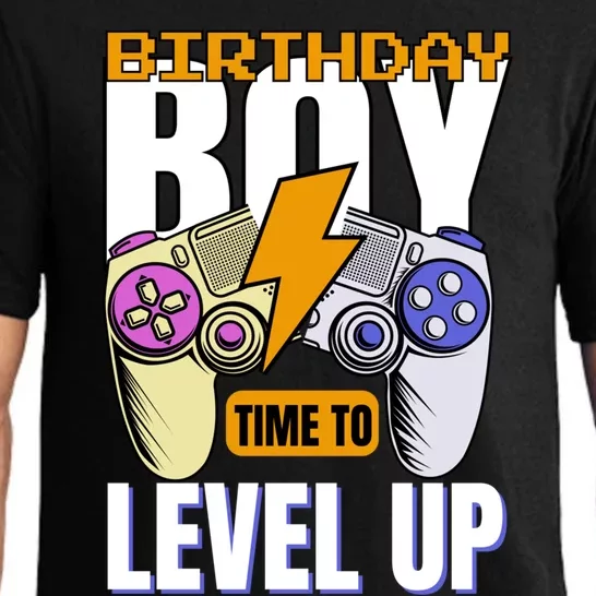 Birthday Time To Level Up Video Game Birthday Gamer Gift Pajama Set