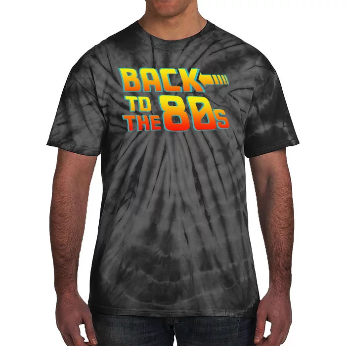 Back To The 80s Fancy Dress Party Idea Halloween Tie-Dye T-Shirt