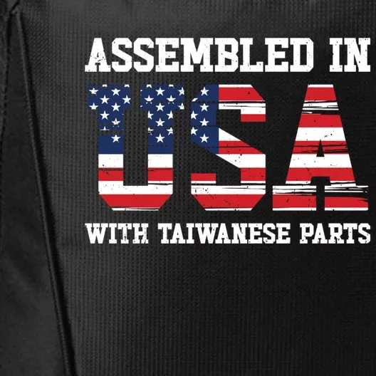 Born Taiwanese Taiwan American Usa Citizenship Great Gift City Backpack