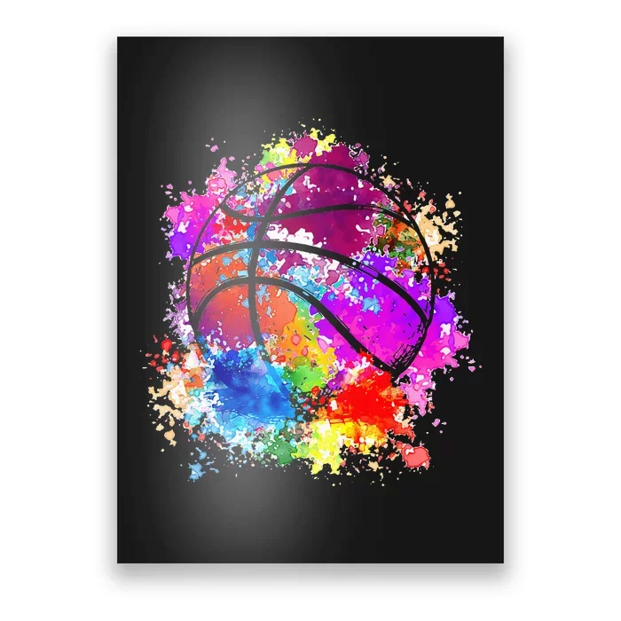 Basketball Teenagers Teens Women Baller Dunking Poster