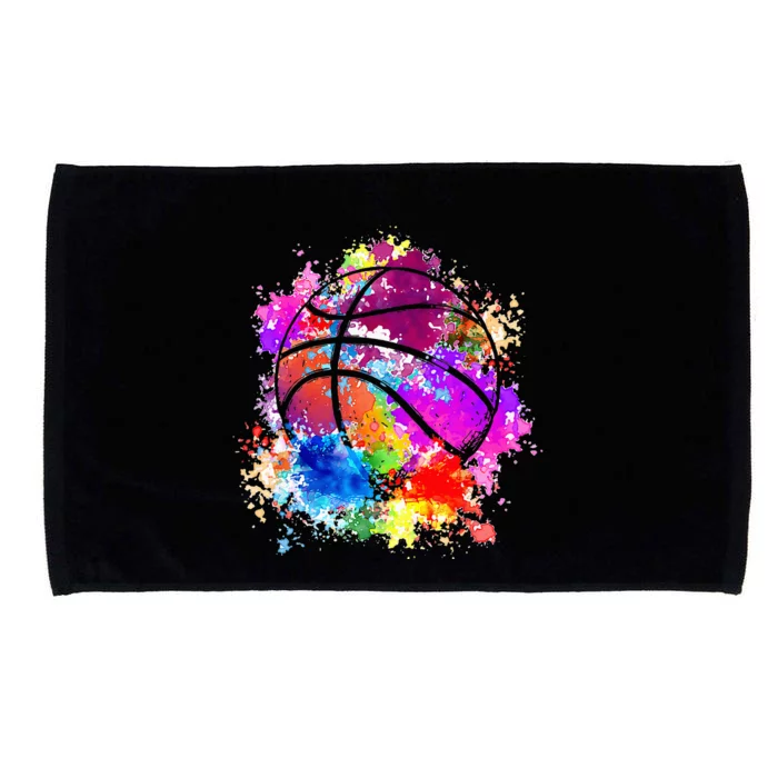 Basketball Teenagers Teens Women Baller Dunking Microfiber Hand Towel