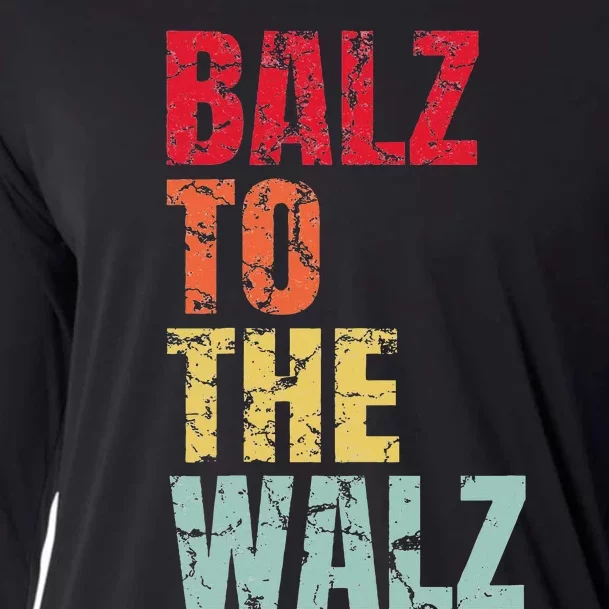 Balz To The Walz Harris Walz 2024 Cooling Performance Long Sleeve Crew