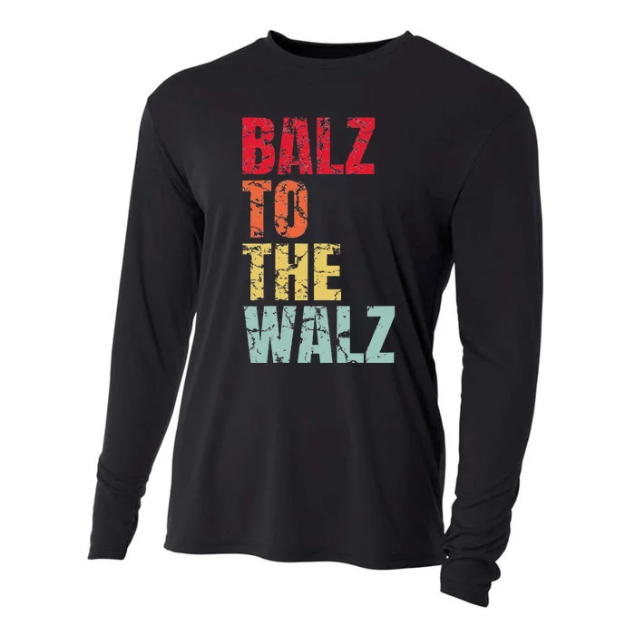 Balz To The Walz Harris Walz 2024 Cooling Performance Long Sleeve Crew