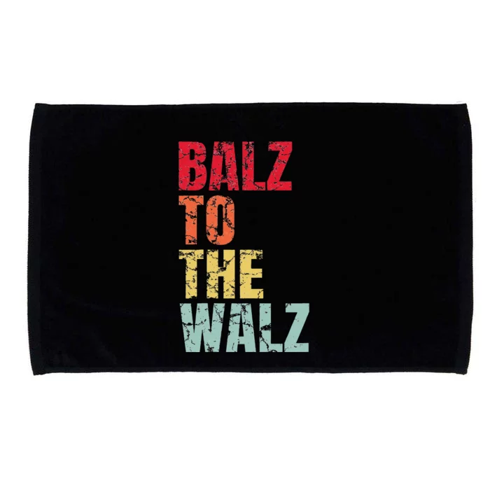 Balz To The Walz Harris Walz 2024 Microfiber Hand Towel