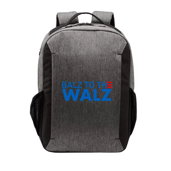 Balz To The Walz 2024 Kamala Harris Tim Waltz Election Vector Backpack