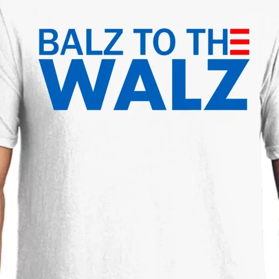 Balz To The Walz 2024 Kamala Harris Tim Waltz Election Pajama Set