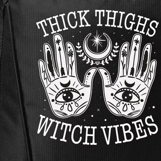 Boho Thick Thighs Witch Vibes City Backpack