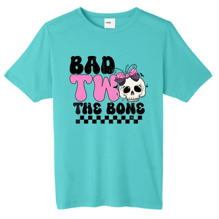 Bad Two The Bone Birthday 2nd Halloween Birthday ChromaSoft Performance T-Shirt