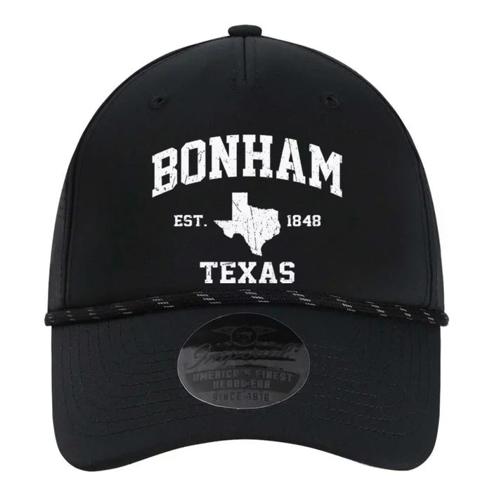 Bonham Texas TX Vintage State Athletic Style Performance The Dyno Cap