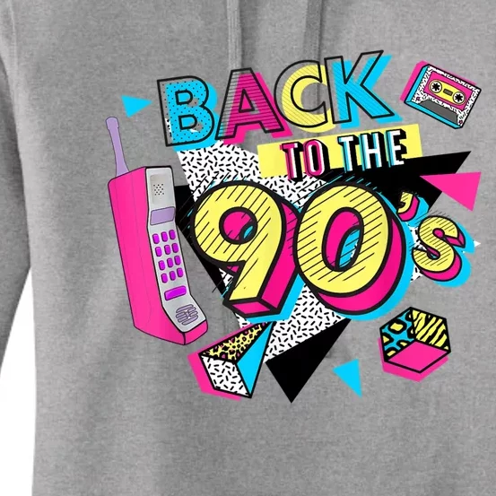 Back To The 90s Outfits Retro Costume Party Cassette Tape Women's Pullover Hoodie