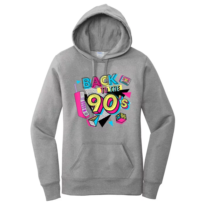 Back To The 90s Outfits Retro Costume Party Cassette Tape Women's Pullover Hoodie