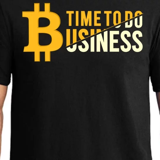 Bitcoin Time To Do Business Pajama Set