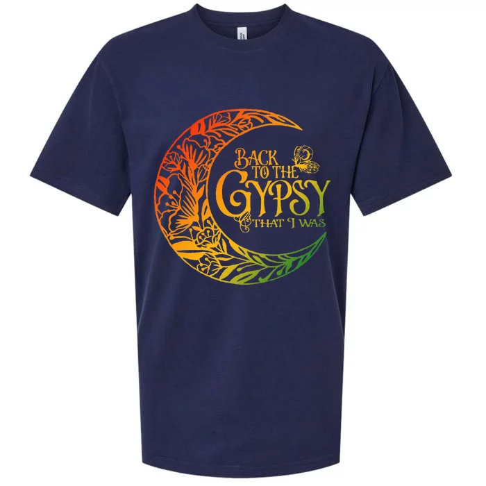 Back To The Gypsy That I Was Sueded Cloud Jersey T-Shirt