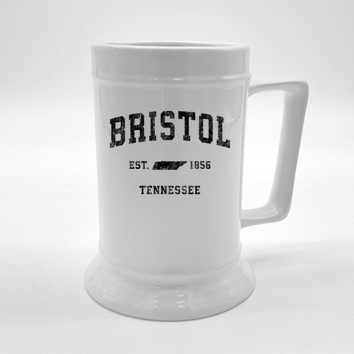 Bristol Tennessee Tn Vintage Athletic Sports Front & Back Beer Stein