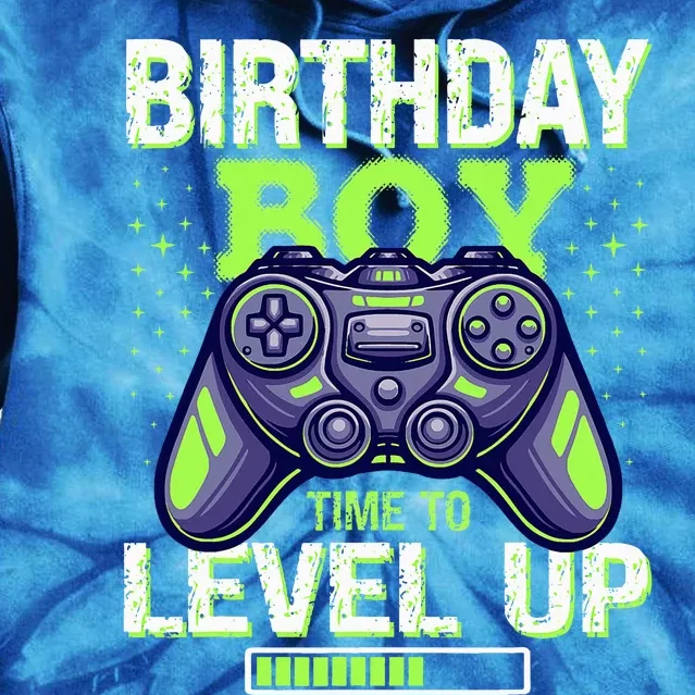 Birthday Time To Level Up Tie Dye Hoodie