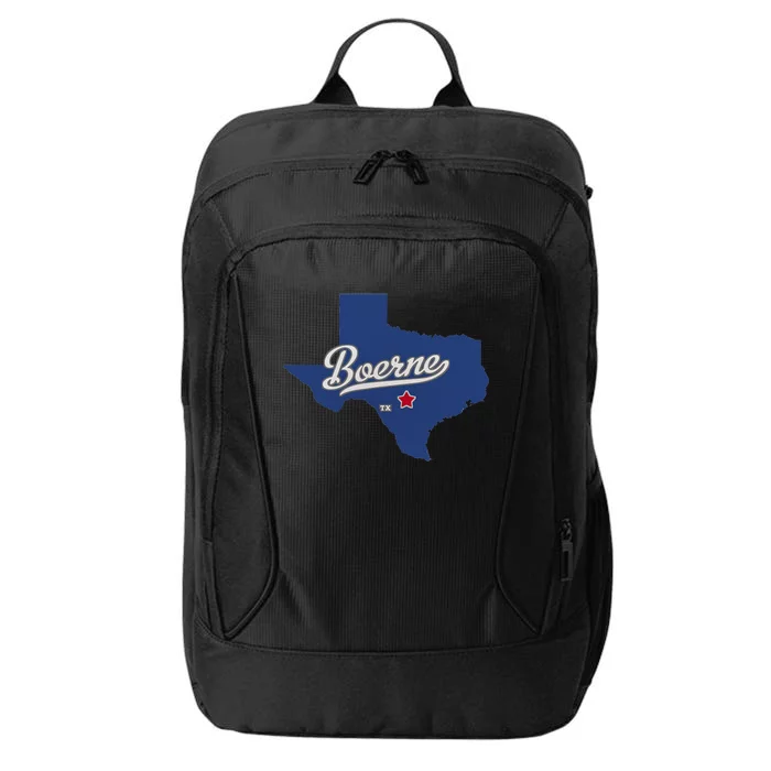 Boerne Texas TX Map City Backpack