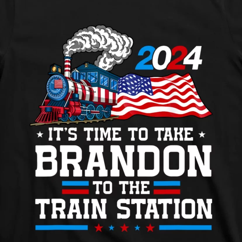 Brandon To Thetrain Station Kinda Day 2024 T-Shirt