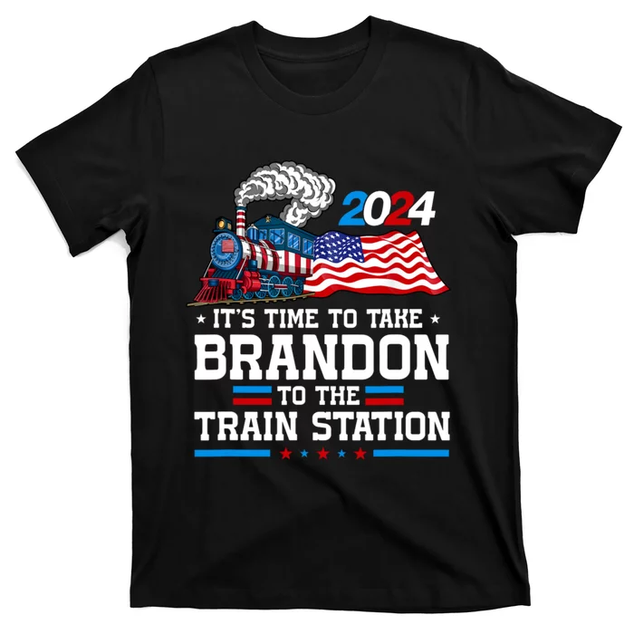 Brandon To Thetrain Station Kinda Day 2024 T-Shirt