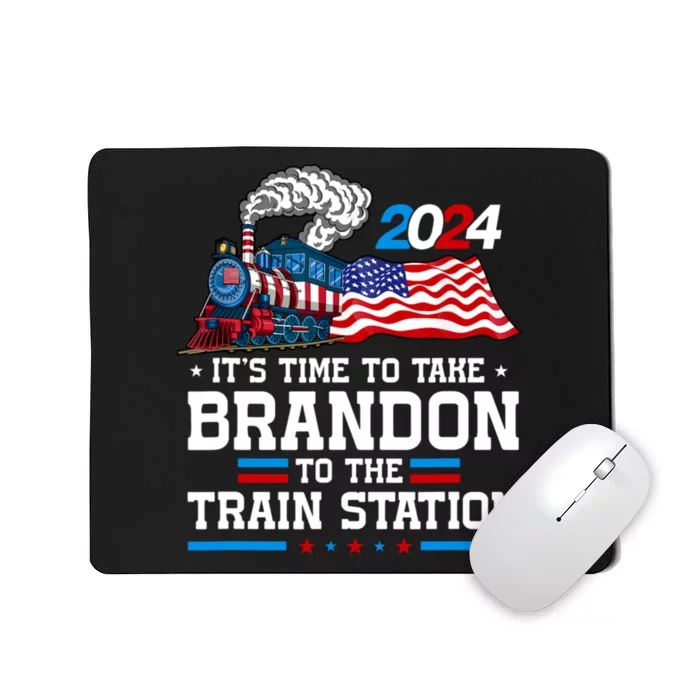 Brandon To Thetrain Station Kinda Day 2024 Mousepad