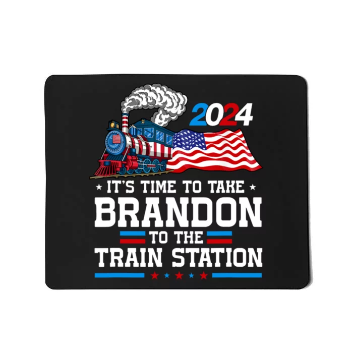 Brandon To Thetrain Station Kinda Day 2024 Mousepad