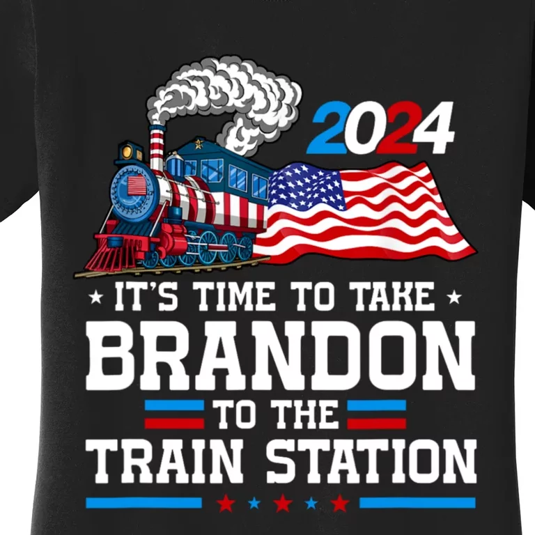 Brandon To Thetrain Station Kinda Day 2024 Women's T-Shirt