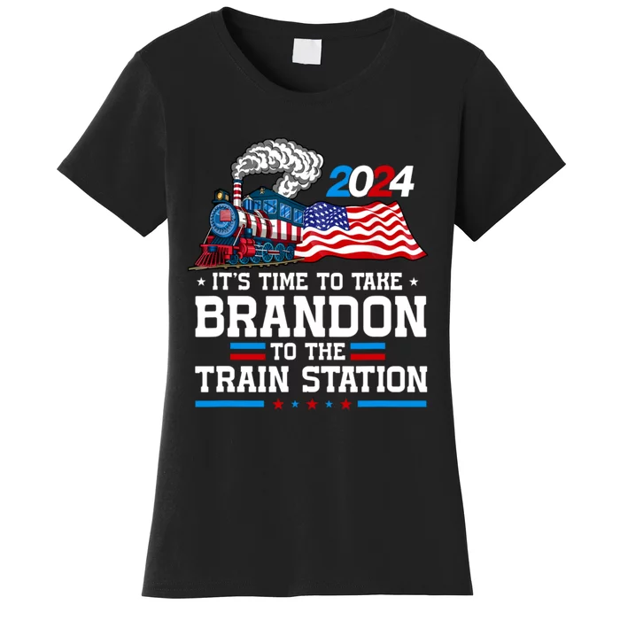 Brandon To Thetrain Station Kinda Day 2024 Women's T-Shirt