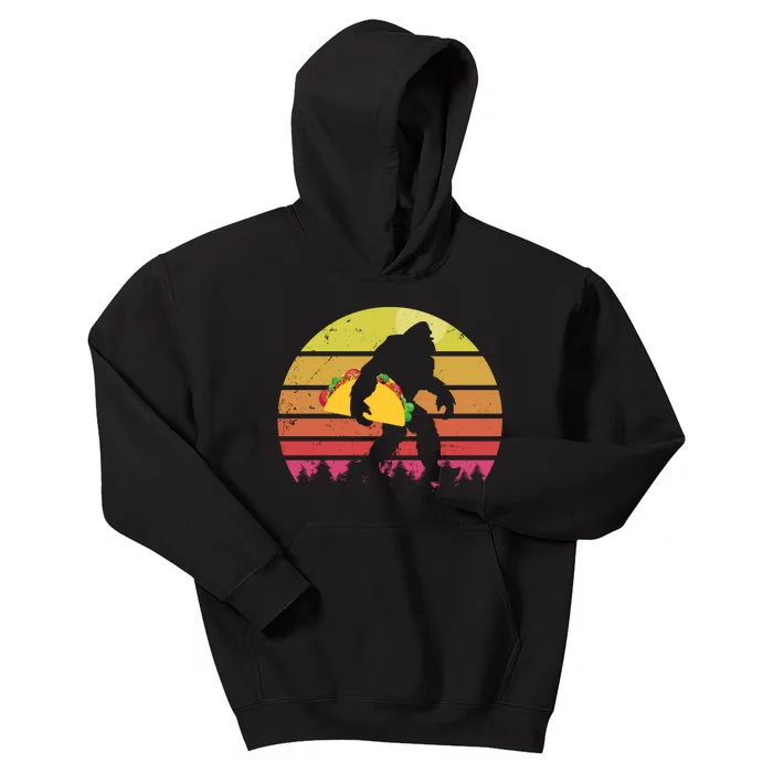 Bigfoot Taco Tees For Women Plus Suze Kids Hoodie