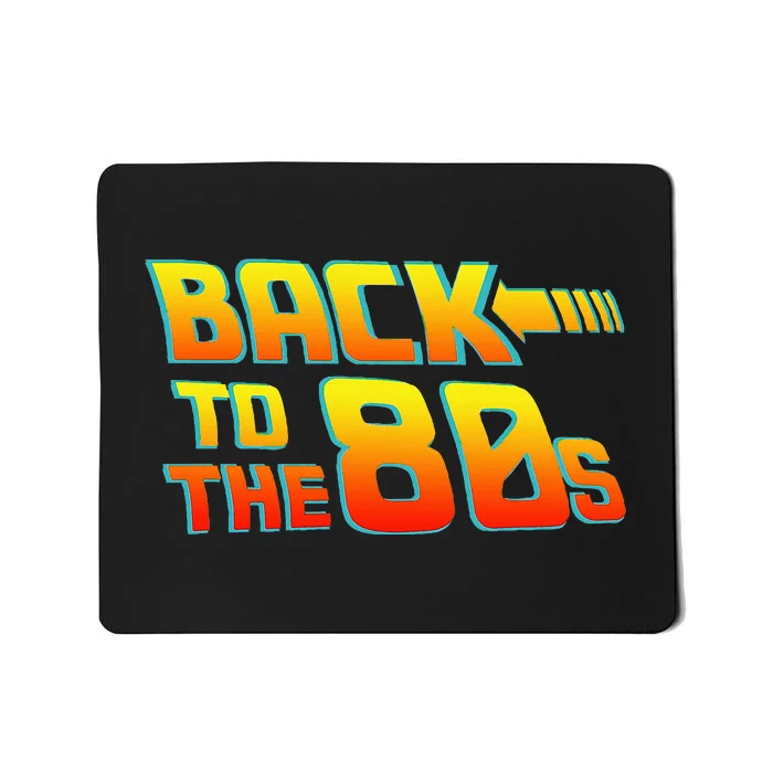 Back To The 80s Costume Fancy Dress Party Idea Halloween Mousepad