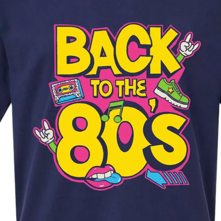 Back To The 80s Music Retro Cassette Tape Mixtape Sueded Cloud Jersey T-Shirt