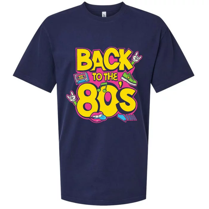 Back To The 80s Music Retro Cassette Tape Mixtape Sueded Cloud Jersey T-Shirt