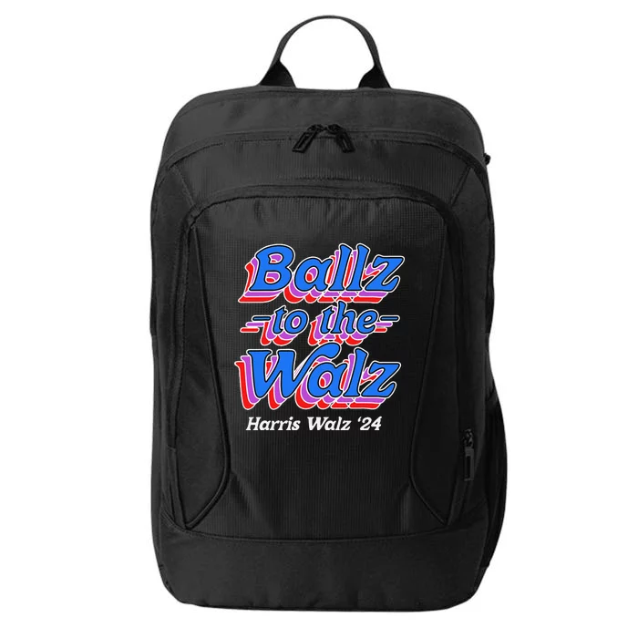 Ballz To The Walz Harris Walz 2024 Gift City Backpack