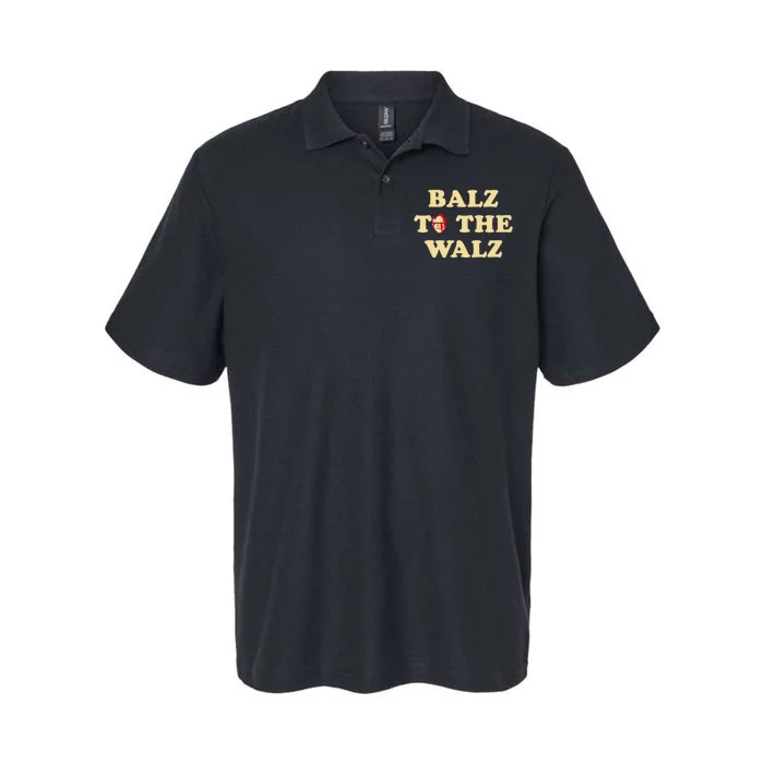 Balz To The Walz Harris Walz 47 President 24 Election Funny Gift Softstyle Adult Sport Polo