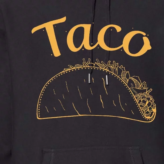 Burrito Taco Taquito Dad Mom Child Baby Matching Family Premium Hoodie