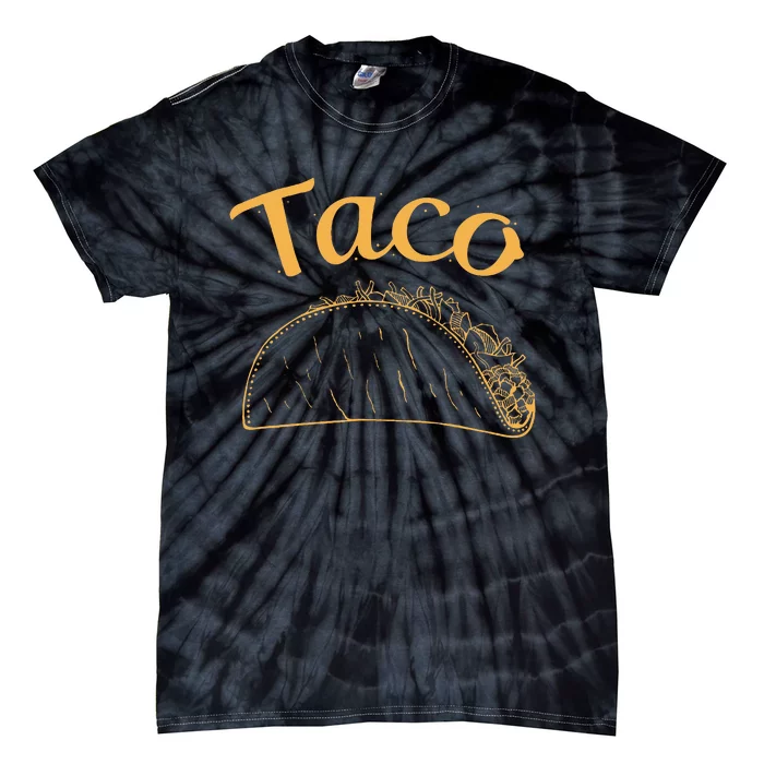 Burrito Taco Taquito Dad Mom Child Baby Matching Family Tie-Dye T-Shirt