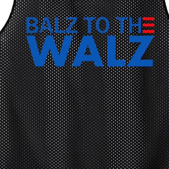 Balz To The Walz Harris Walz 2024 Gift Mesh Reversible Basketball Jersey Tank