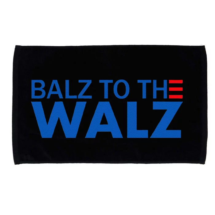 Balz To The Walz Harris Walz 2024 Gift Microfiber Hand Towel