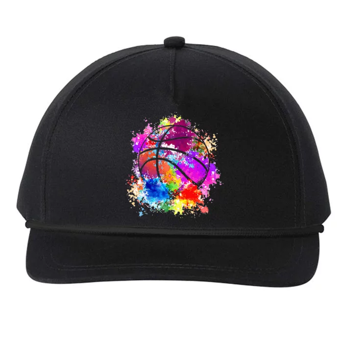 Basketball Teenagers Teens Women Baller Dunking Snapback Five-Panel Rope Hat