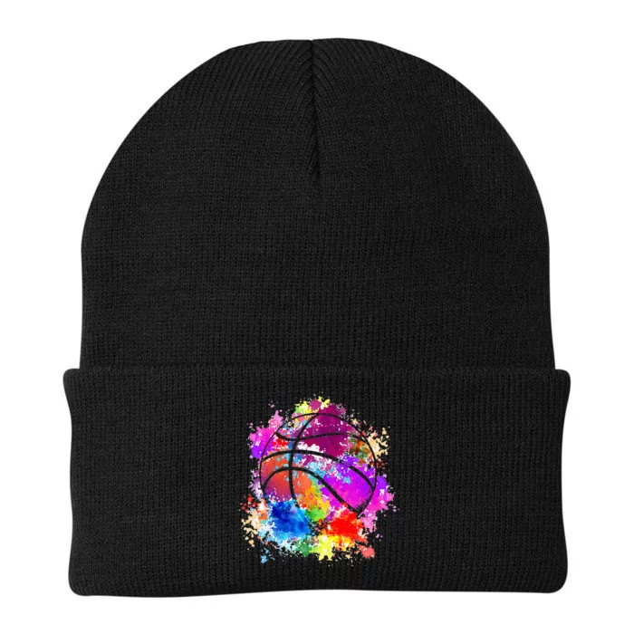 Basketball Teenagers Teens Women Baller Dunking Knit Cap Winter Beanie