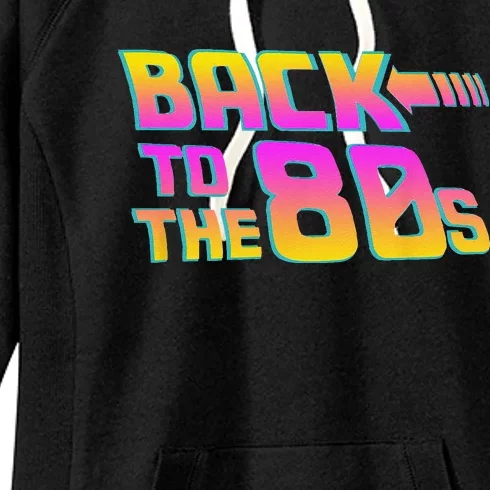 Back To The 80s Costume Fancy Dress Party Idea Halloween Women's Fleece Hoodie