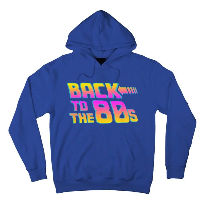 Back To The 80s Costume Fancy Dress Party Idea Halloween Tall Hoodie