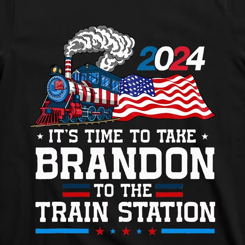 Brandon To Thetrain Station Kinda Day 2024 T-Shirt