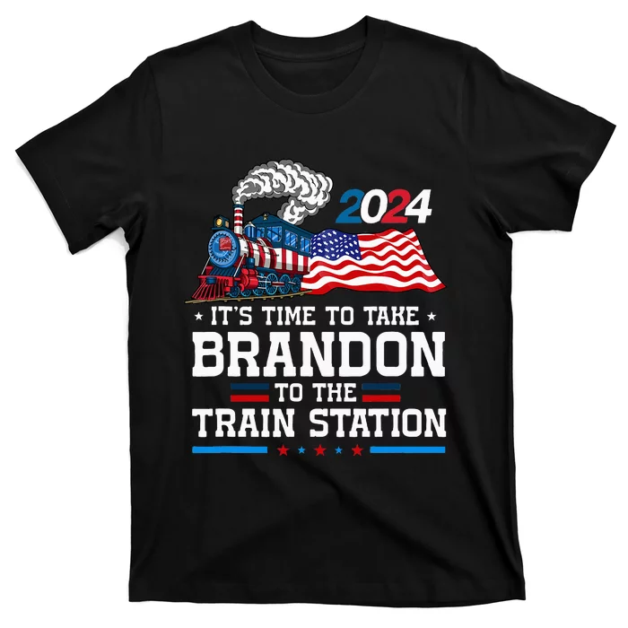 Brandon To Thetrain Station Kinda Day 2024 T-Shirt