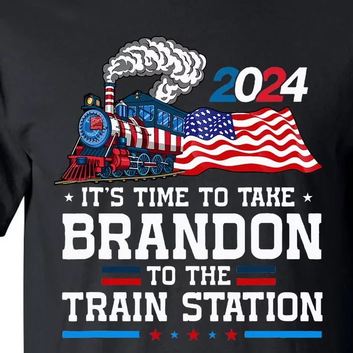 Brandon To Thetrain Station Kinda Day 2024 Tall T-Shirt