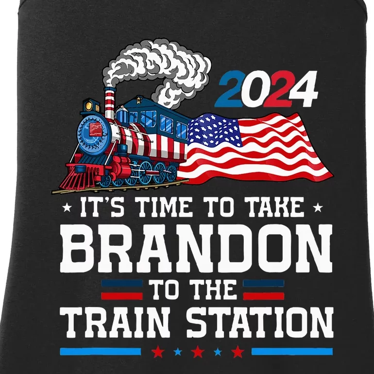 Brandon To Thetrain Station Kinda Day 2024 Ladies Essential Tank