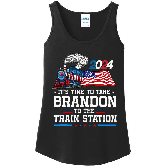 Brandon To Thetrain Station Kinda Day 2024 Ladies Essential Tank