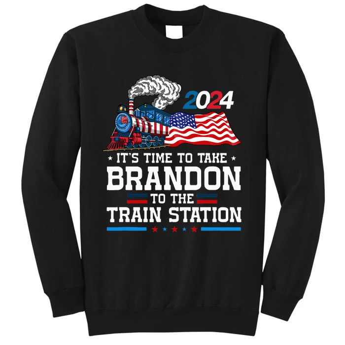 Brandon To Thetrain Station Kinda Day 2024 Tall Sweatshirt