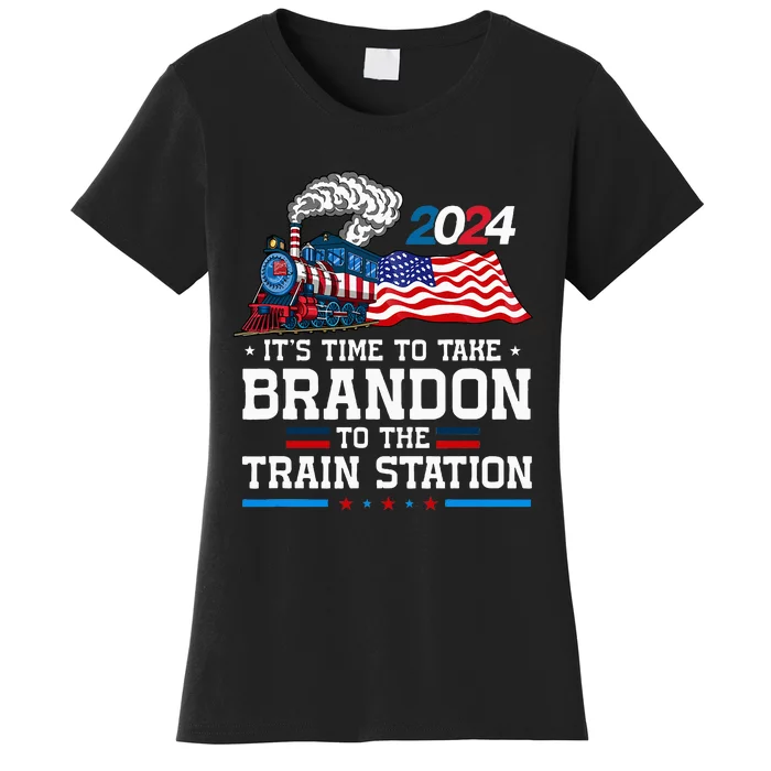 Brandon To Thetrain Station Kinda Day 2024 Women's T-Shirt